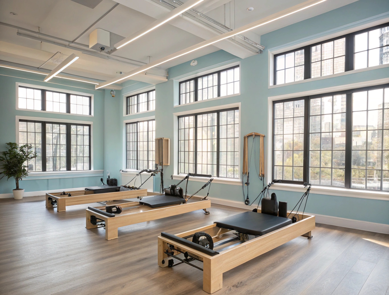 Modazenta pilatesstudio med reformers